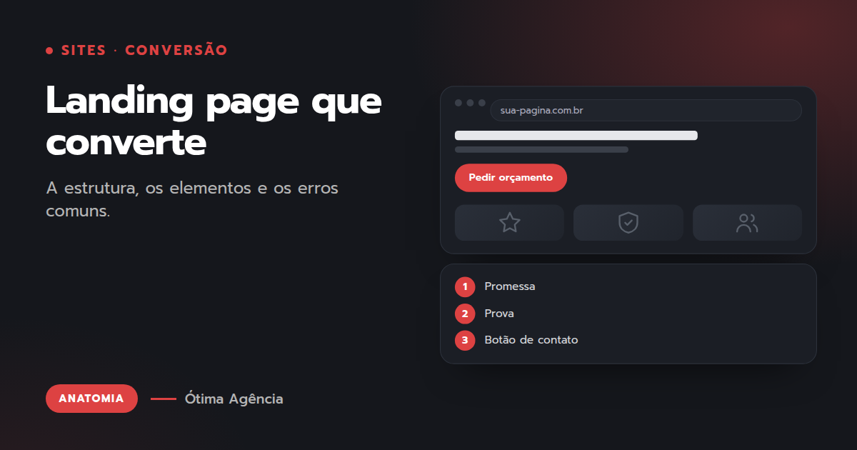 Capa do artigo: Landing page que converte