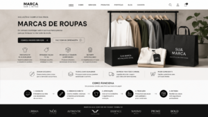 Site para lojas de roupas