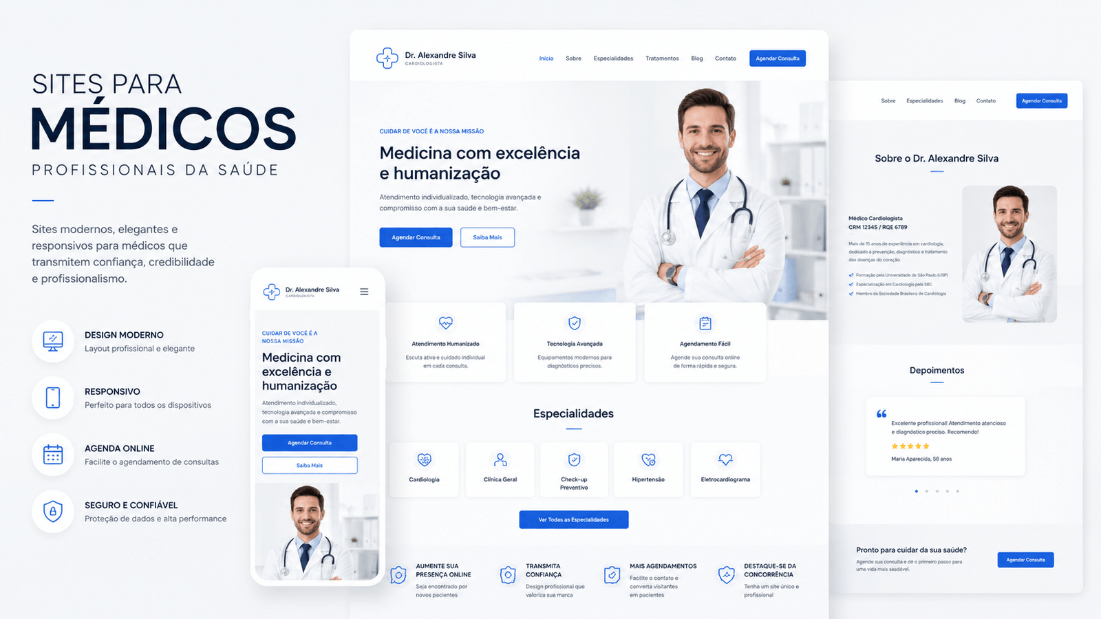 Sites de médicos