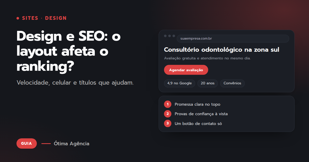 Capa do artigo: Design e SEO: o layout afeta o ranking?