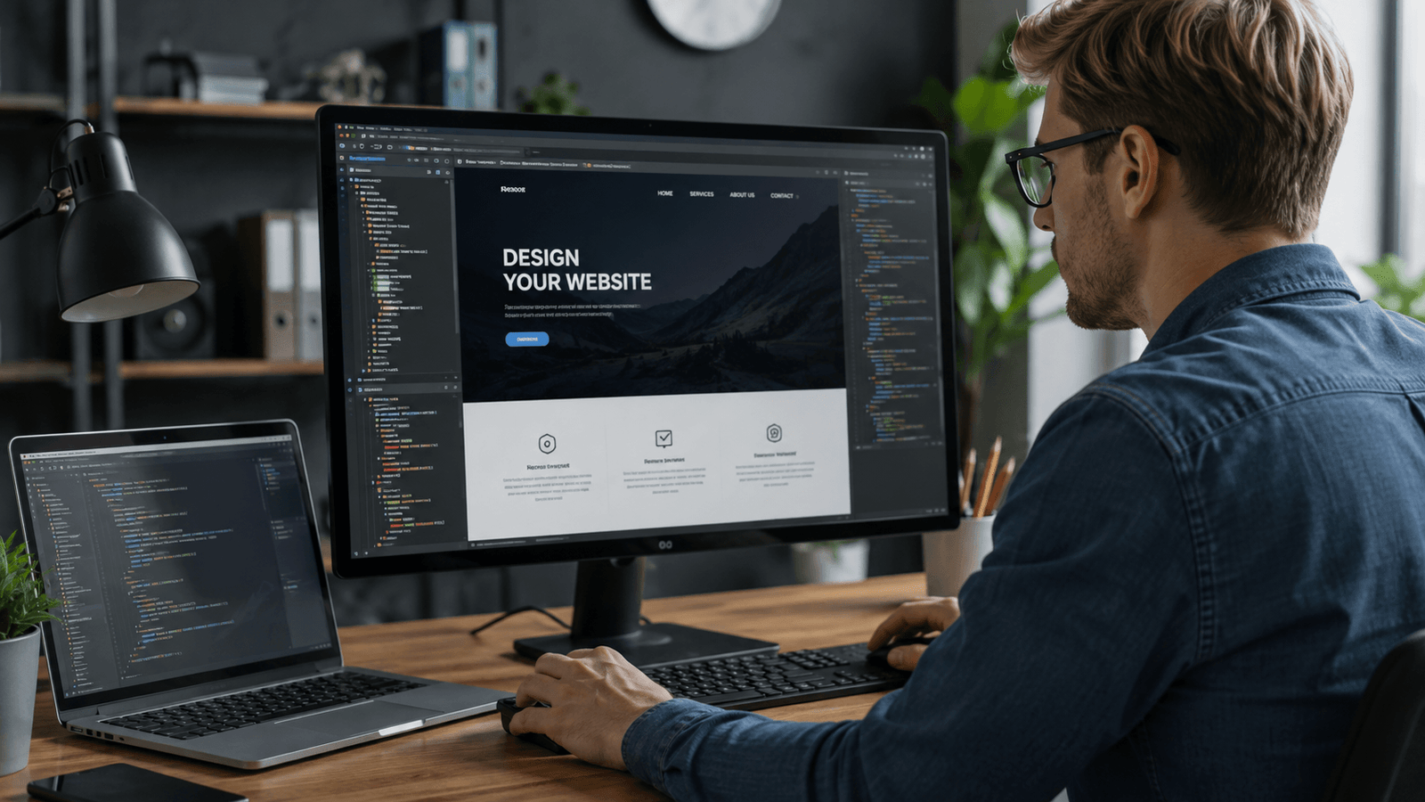 criação de site