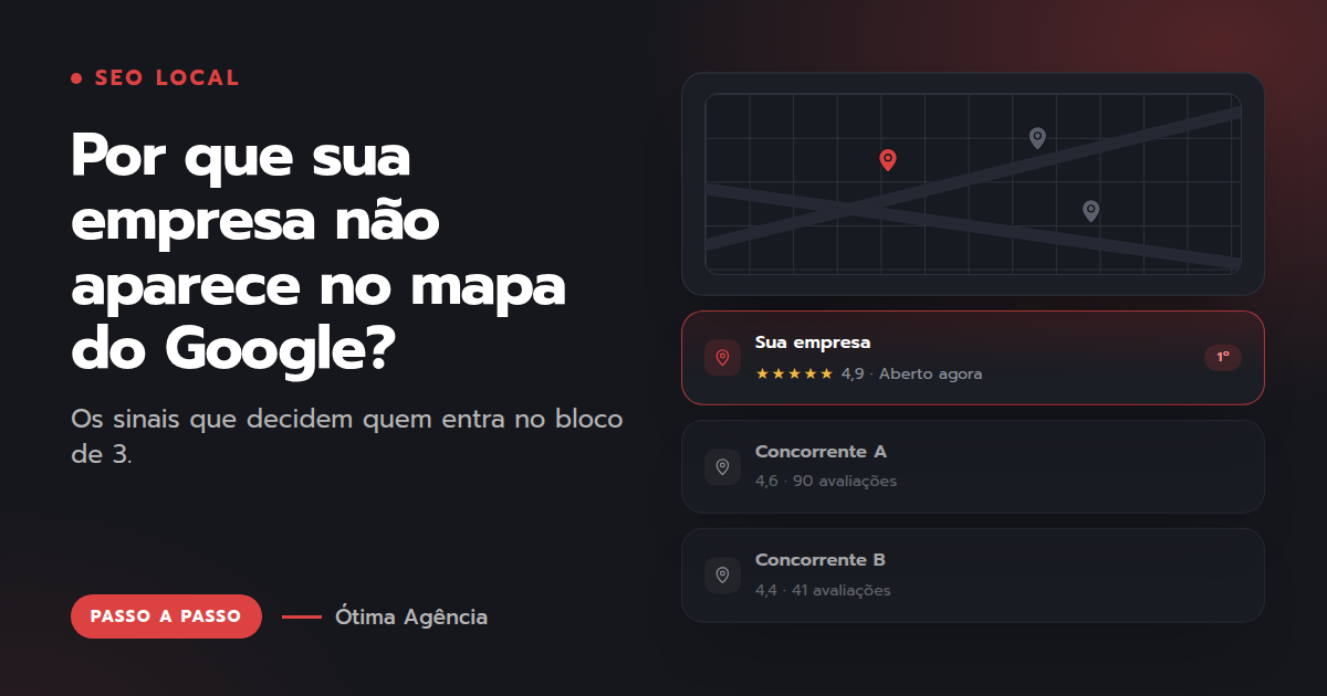 Capa do artigo: Por que sua empresa não aparece no mapa do Google?